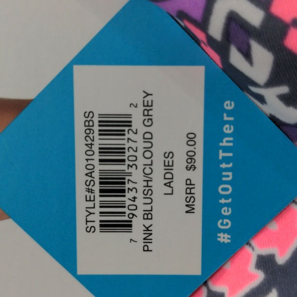 NWT Free Country 2 Piece Swim Set Adjustable Straps with "X" Back Option Size L - Picture 10 of 11